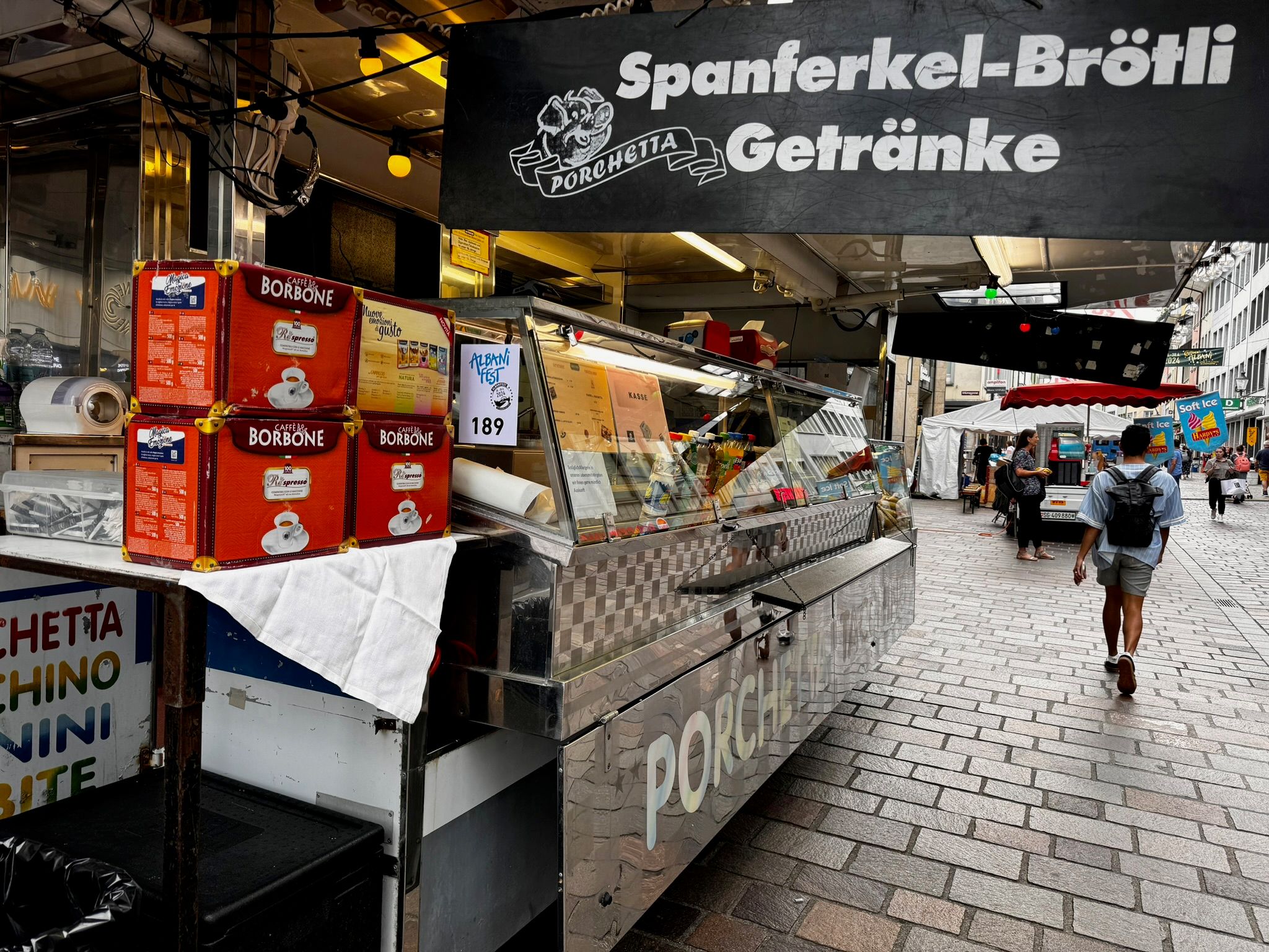Street Food Background